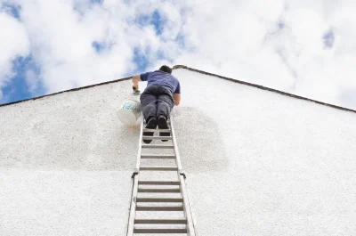 Peinture extérieure à Itzac — façades et ravalement